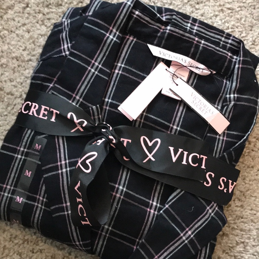 Victoria’s Secret flannel pajamas